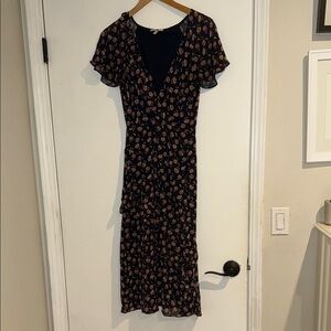 Flattering Joie Floral Dress with Blush Print